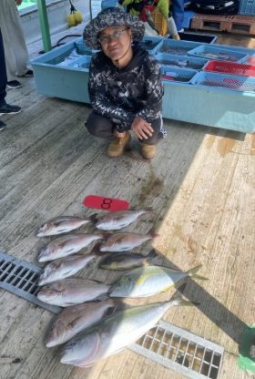 あなたに逢い鯛。釣り堀