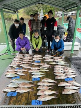 あなたに逢い鯛。釣り堀