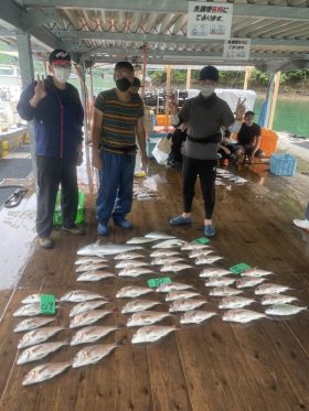 あなたに逢い鯛。釣り堀