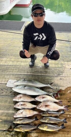 あなたに逢い鯛。釣り堀