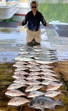 あなたに逢い鯛。釣り堀