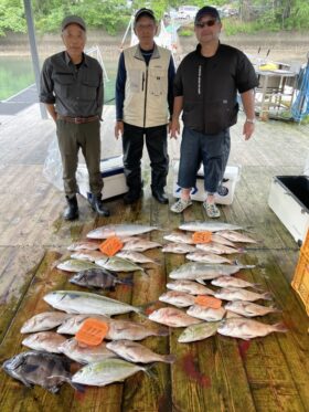あなたに逢い鯛。釣り堀