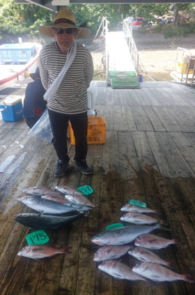 あなたに逢い鯛。釣り堀