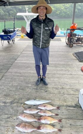 あなたに逢い鯛。釣り堀