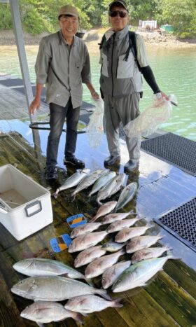 あなたに逢い鯛。釣り堀