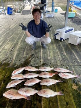 あなたに逢い鯛。釣り堀